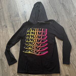 Funimation Black Anime Hoodie